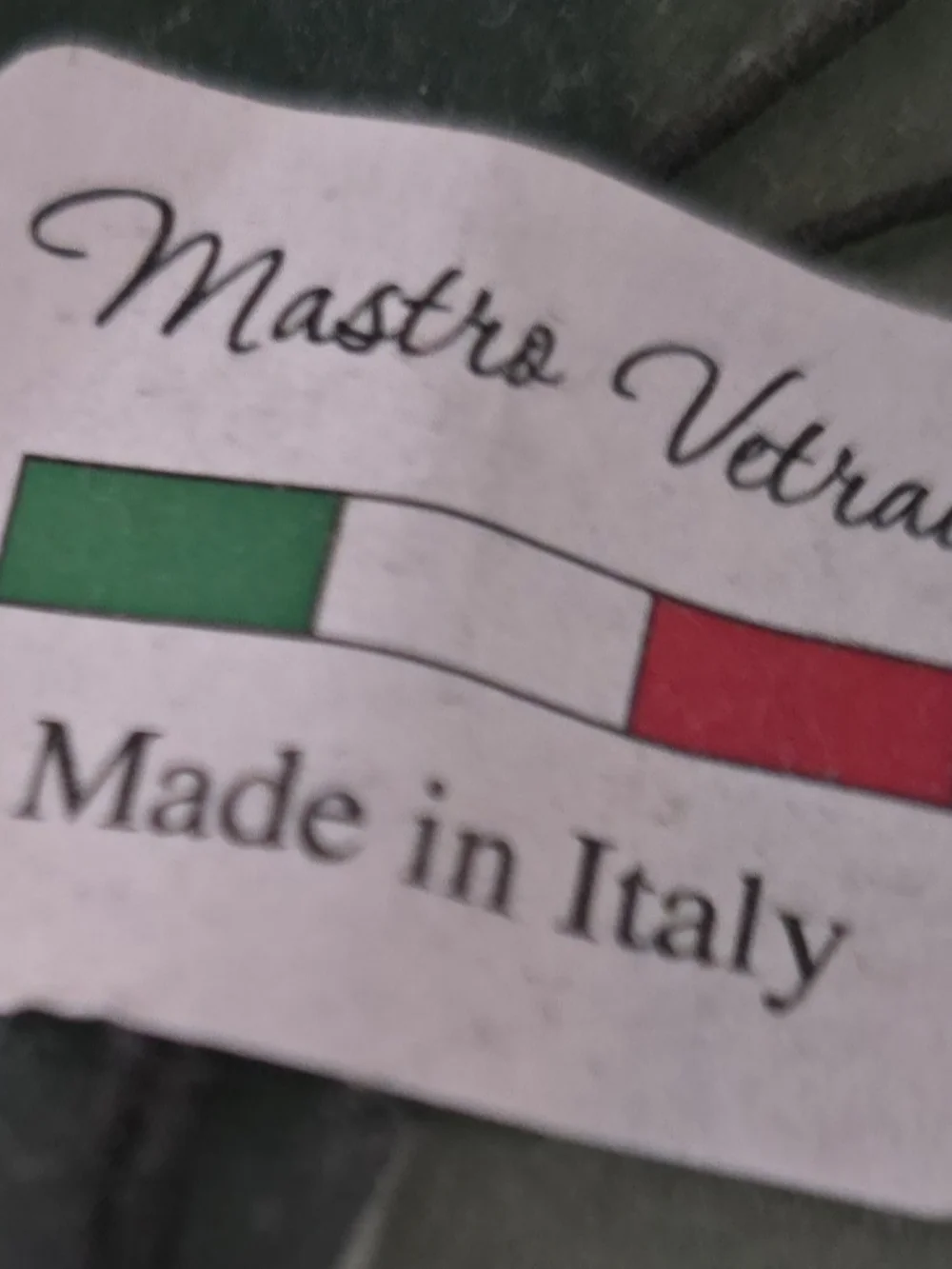 mastro vetraio cream gold